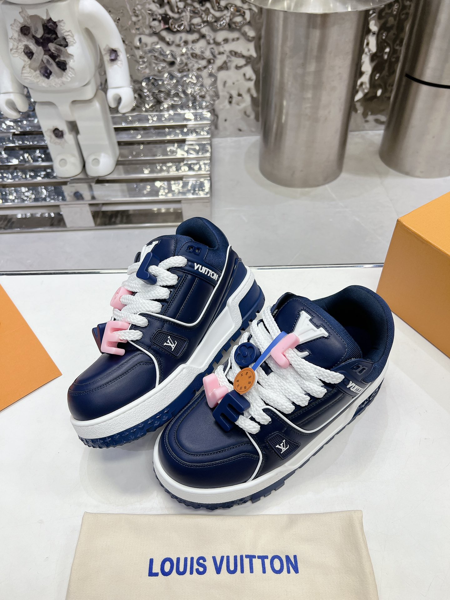 Men Women L*ouis V*uitton Top Sneaker L*V Trainer