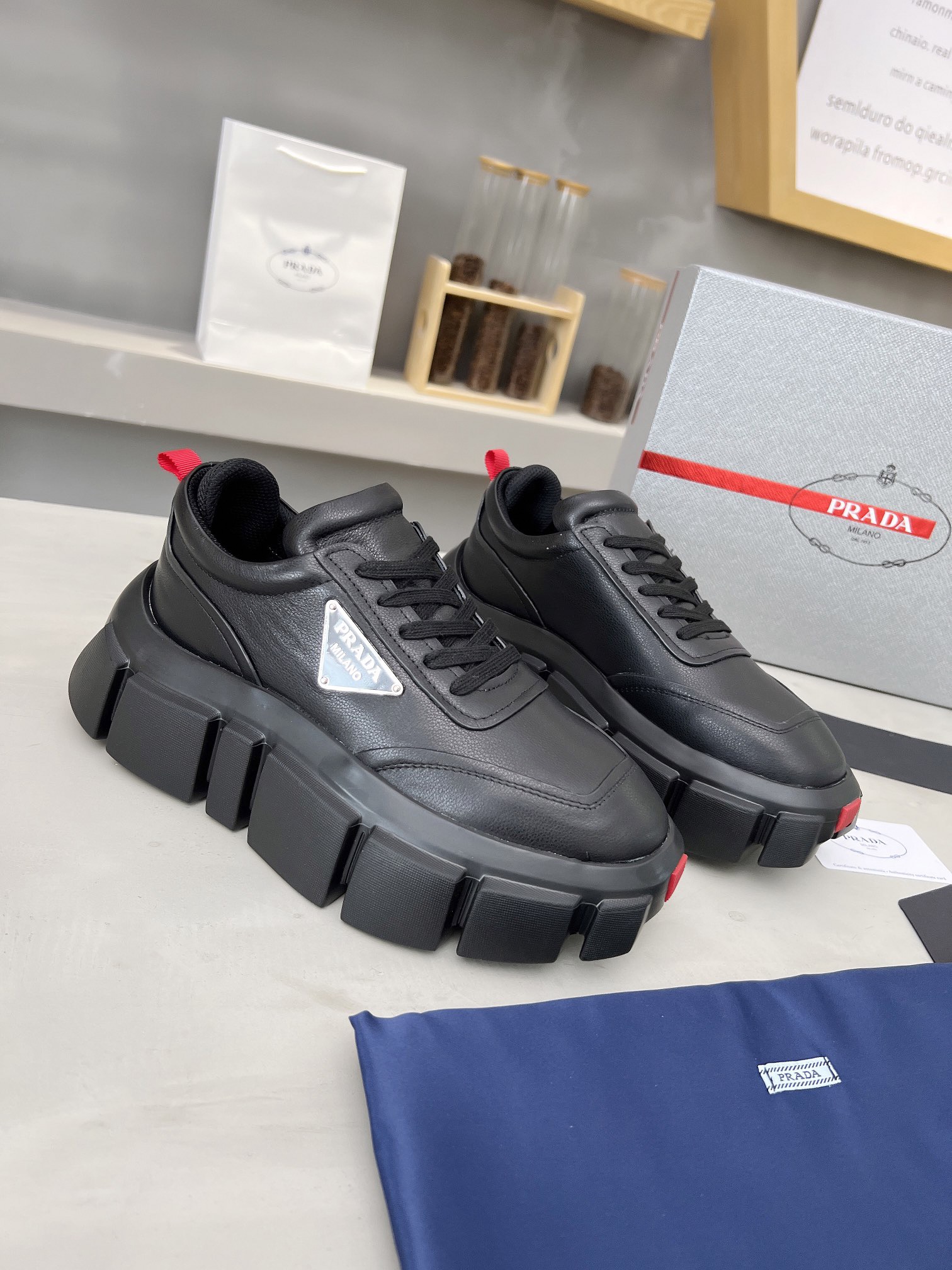 Women Men Top Quality P*rada shoes
