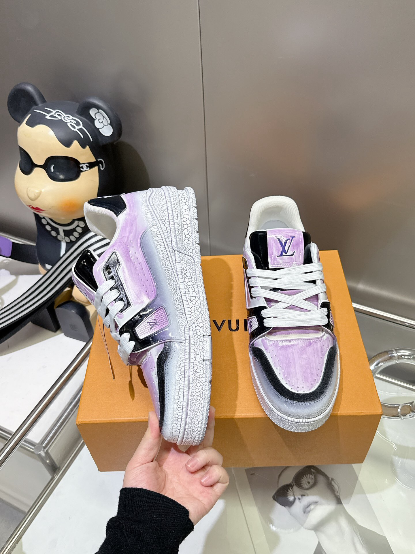 Men Women L*ouis V*uitton Top Sneaker L*V Trainer size 35-46