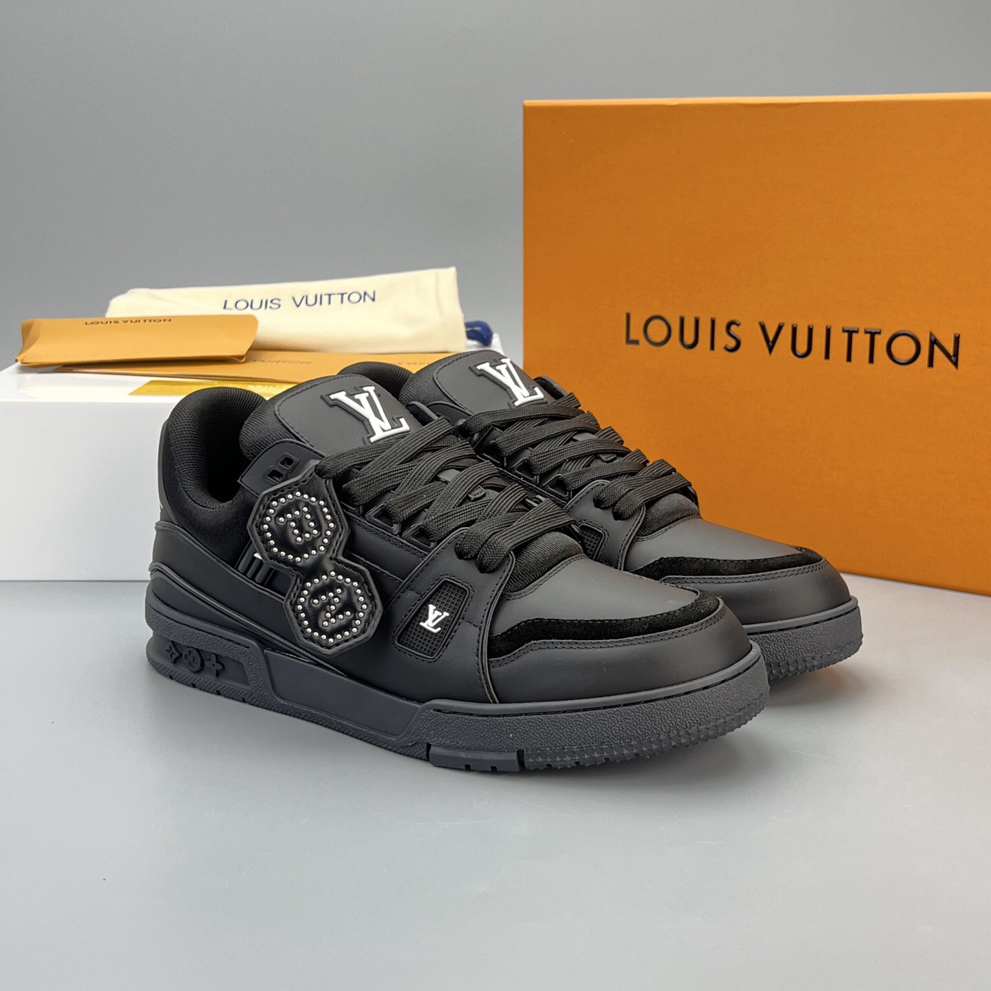 Men Women L*ouis V*uitton Top Sneaker L*V Trainer size 35-46