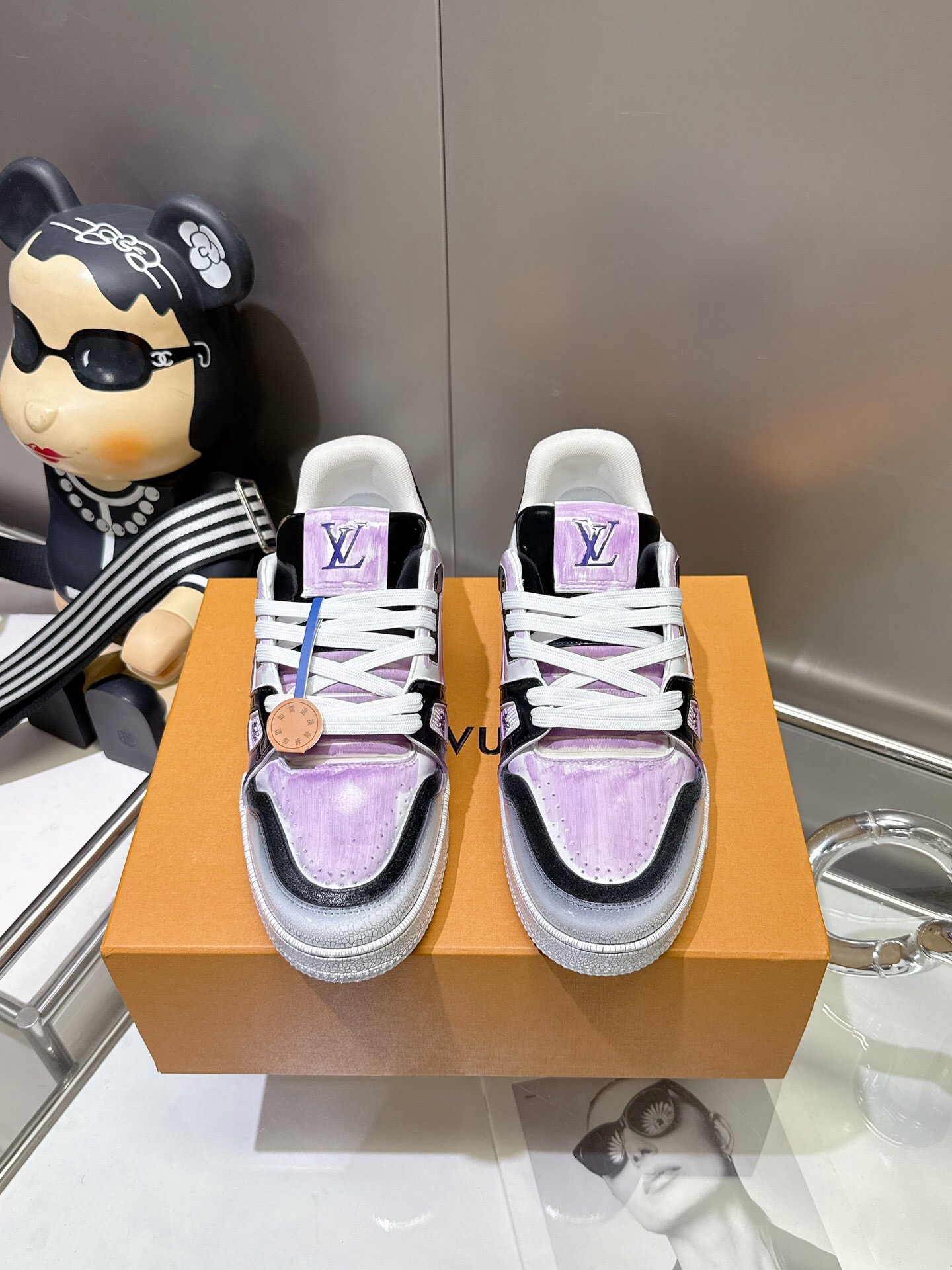 Men Women L*ouis V*uitton Top Sneaker L*V Trainer size 35-46