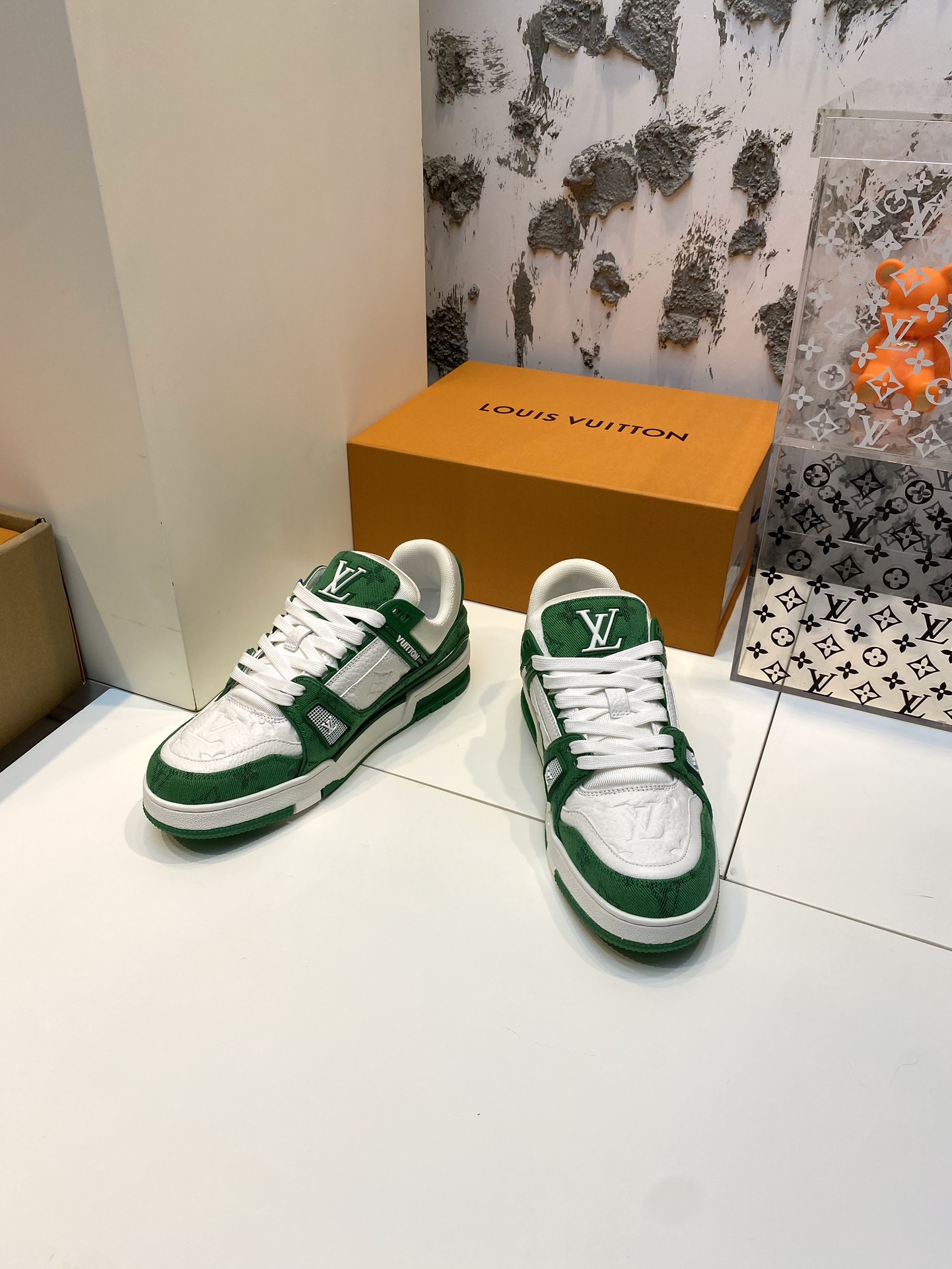 Men Women L*ouis V*uitton Top Sneaker L*V Trainer size 35-46