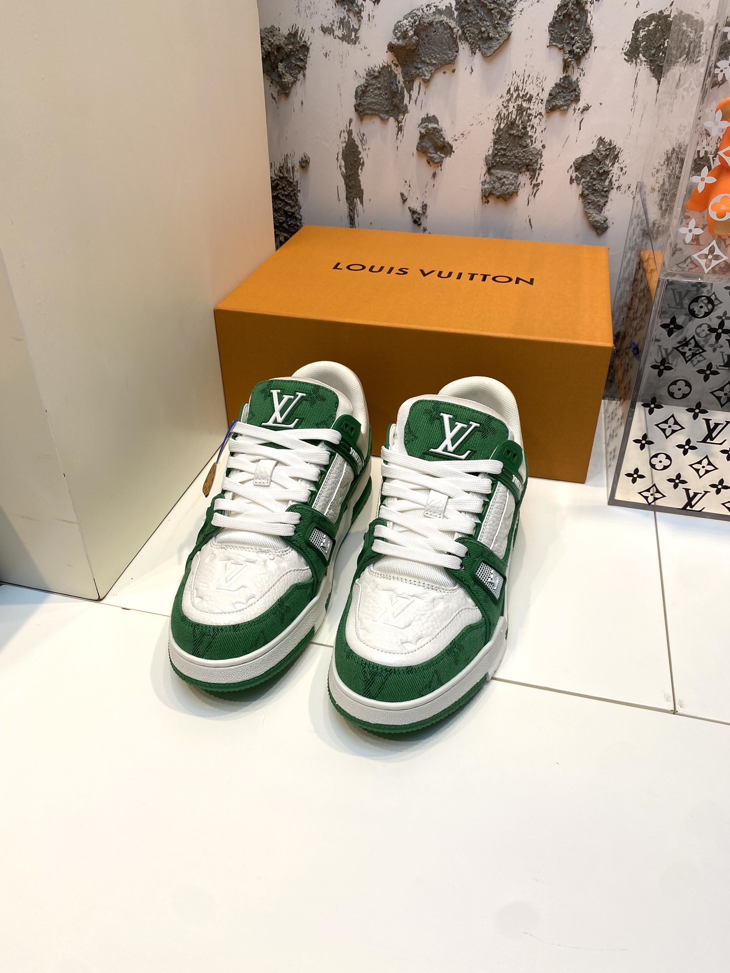 Men Women L*ouis V*uitton Top Sneaker L*V Trainer size 35-46