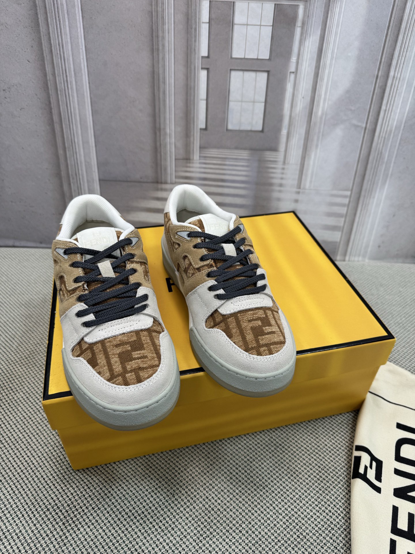 Men Women F*endi Top Sneakers size 35-46