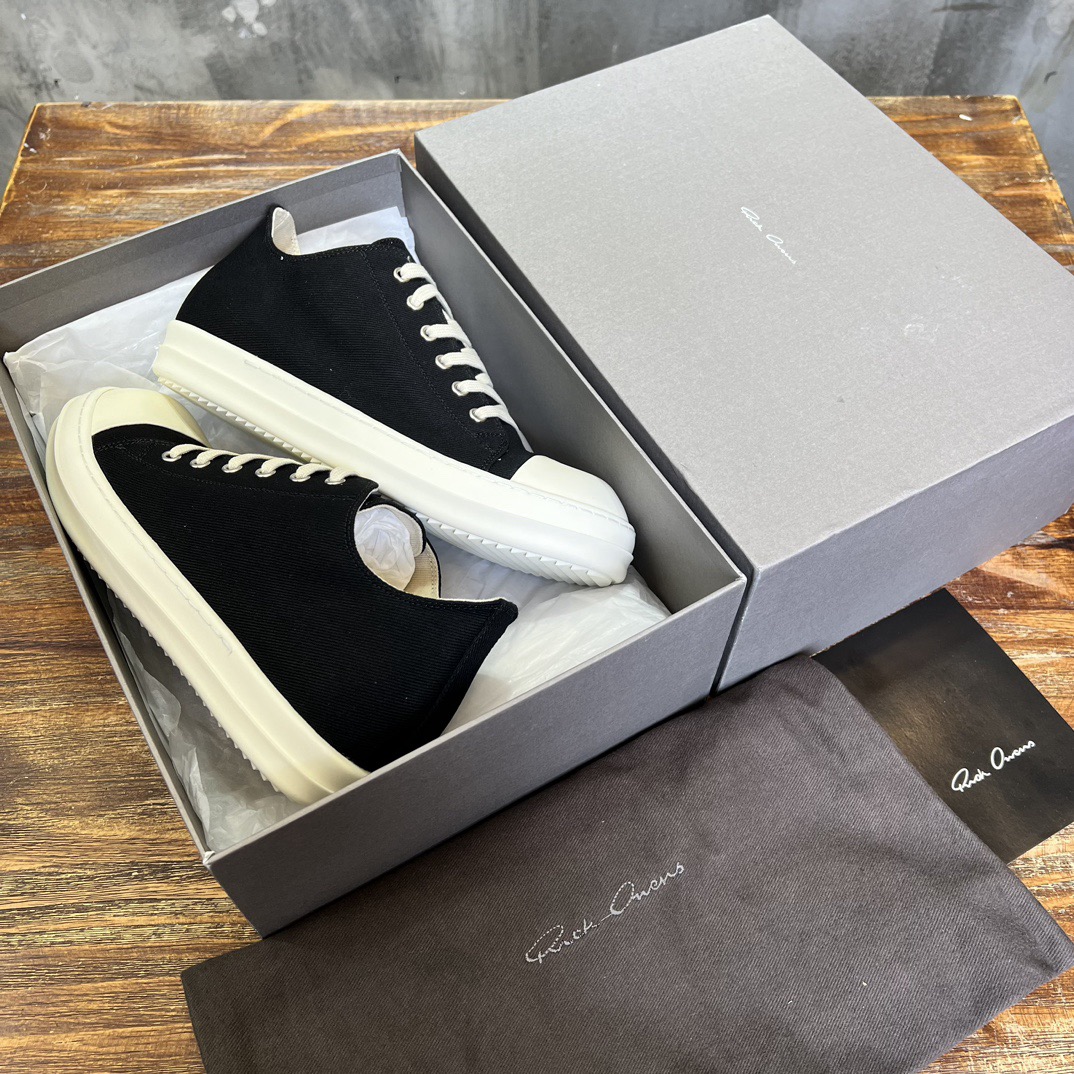 Men Women R*ICK OWENS Top SNEAKERS