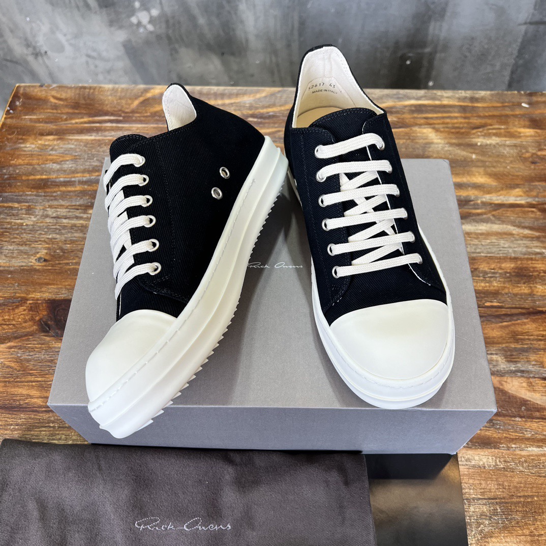 Men Women R*ICK OWENS Top SNEAKERS