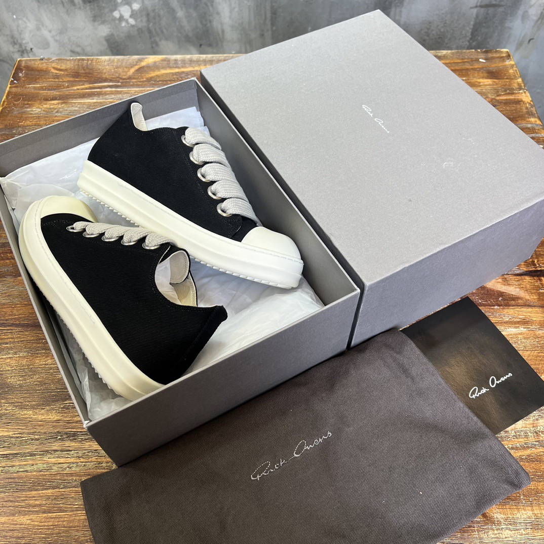 Men Women R*ICK OWENS Top SNEAKERS