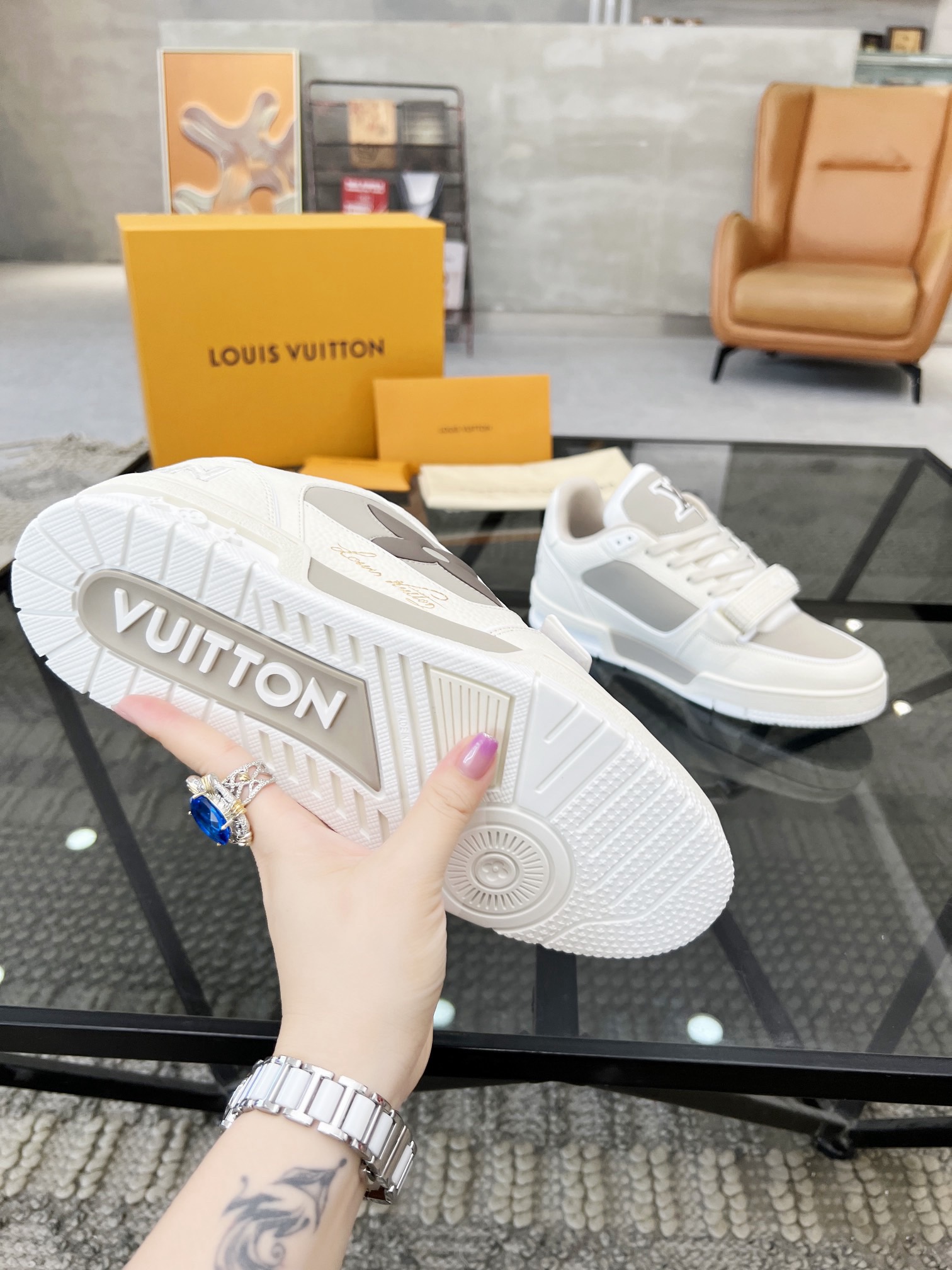 Men L*ouis V*uitton Top Sneaker L*V Shoes