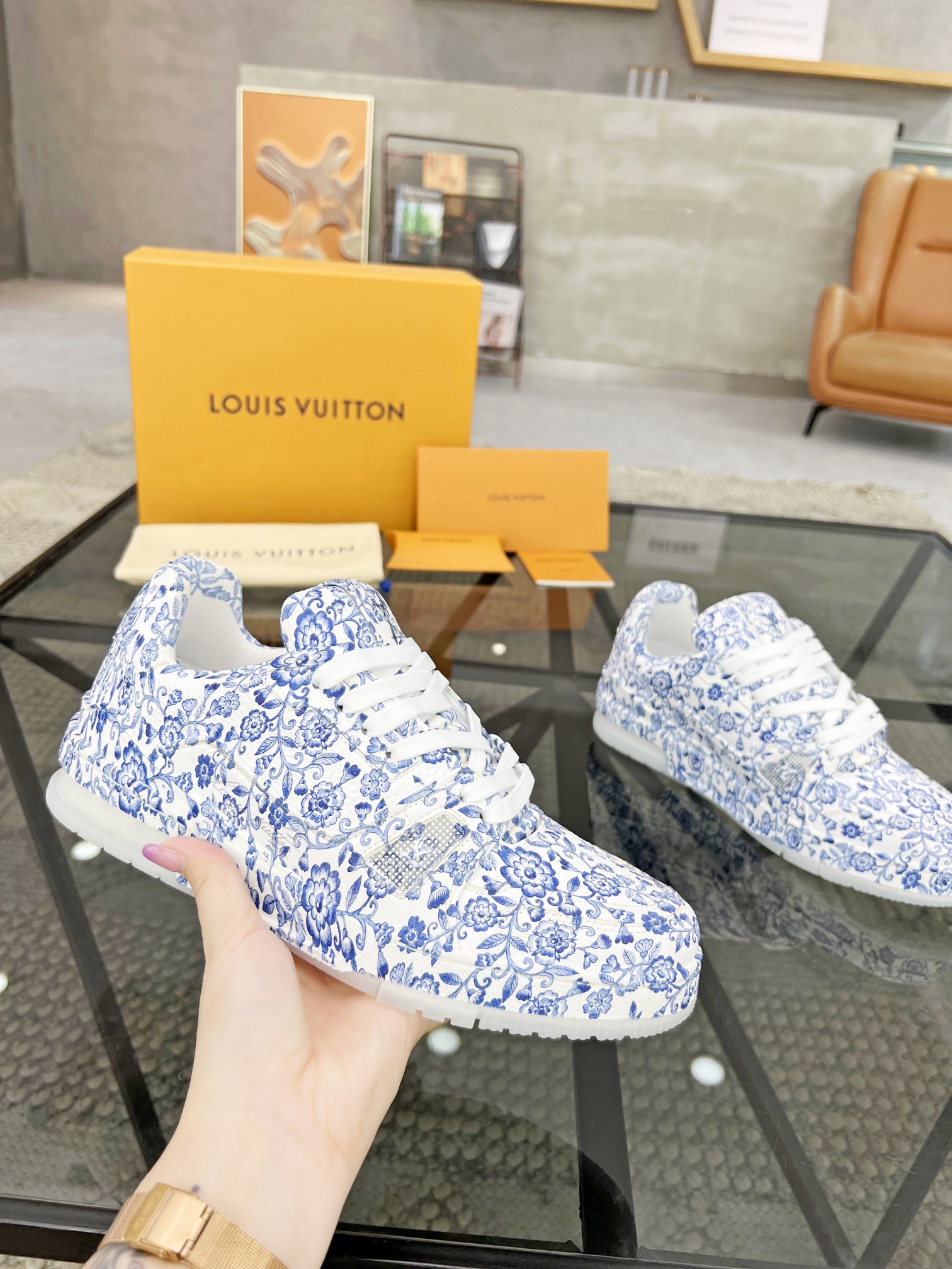 Men L*ouis V*uitton Top Sneaker L*V Shoes