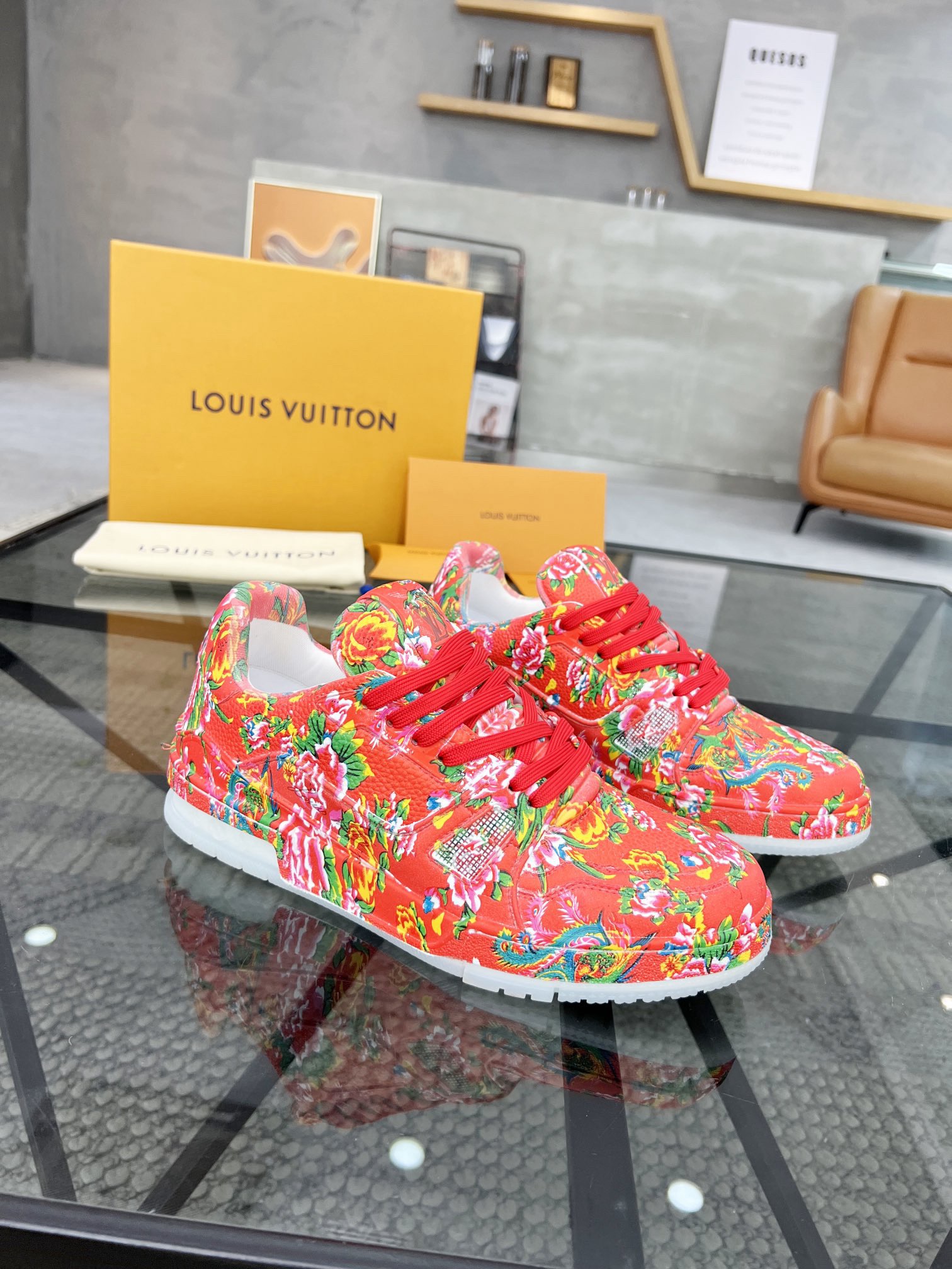 Men L*ouis V*uitton Top Sneaker L*V Shoes