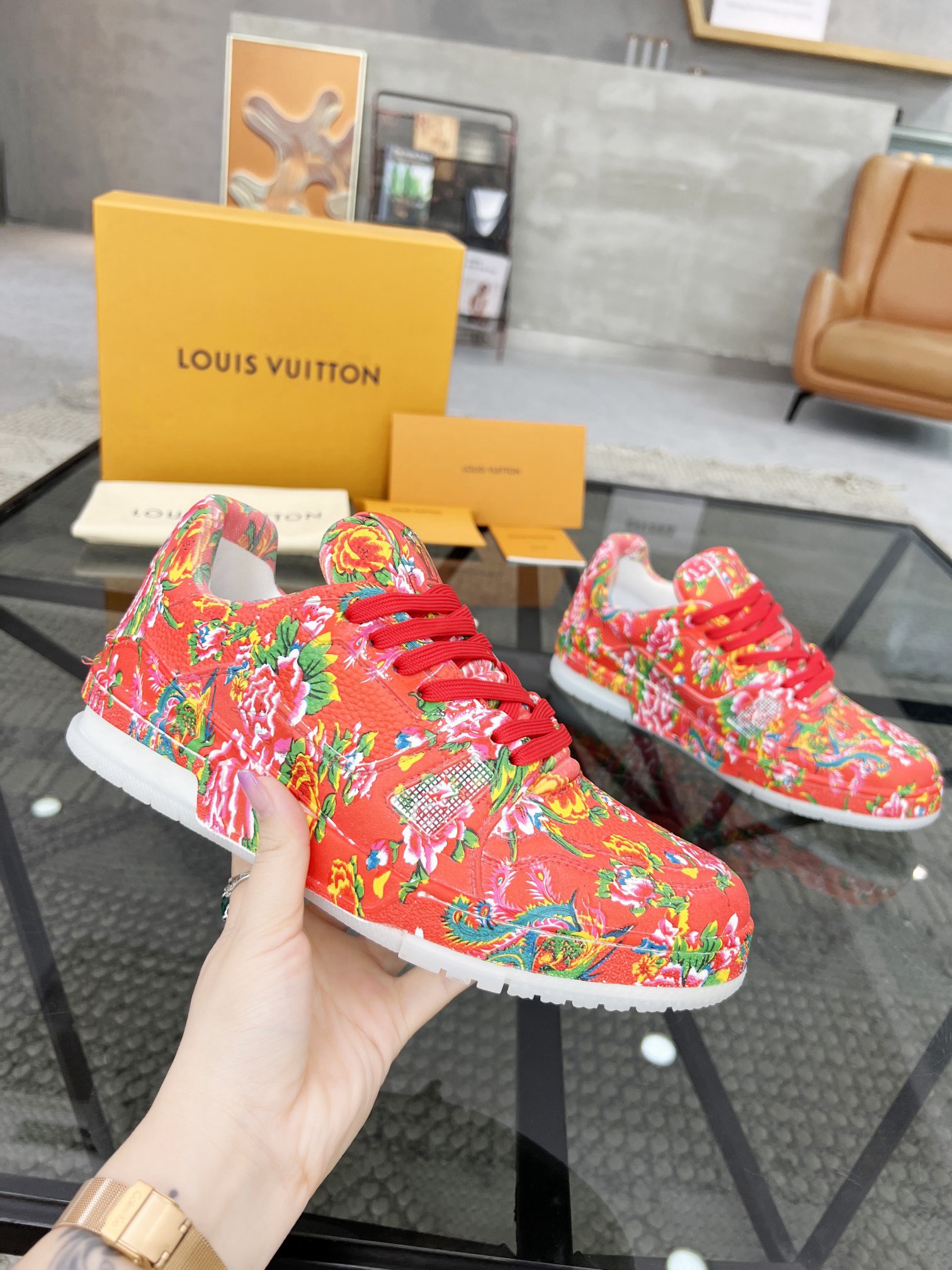 Men L*ouis V*uitton Top Sneaker L*V Shoes