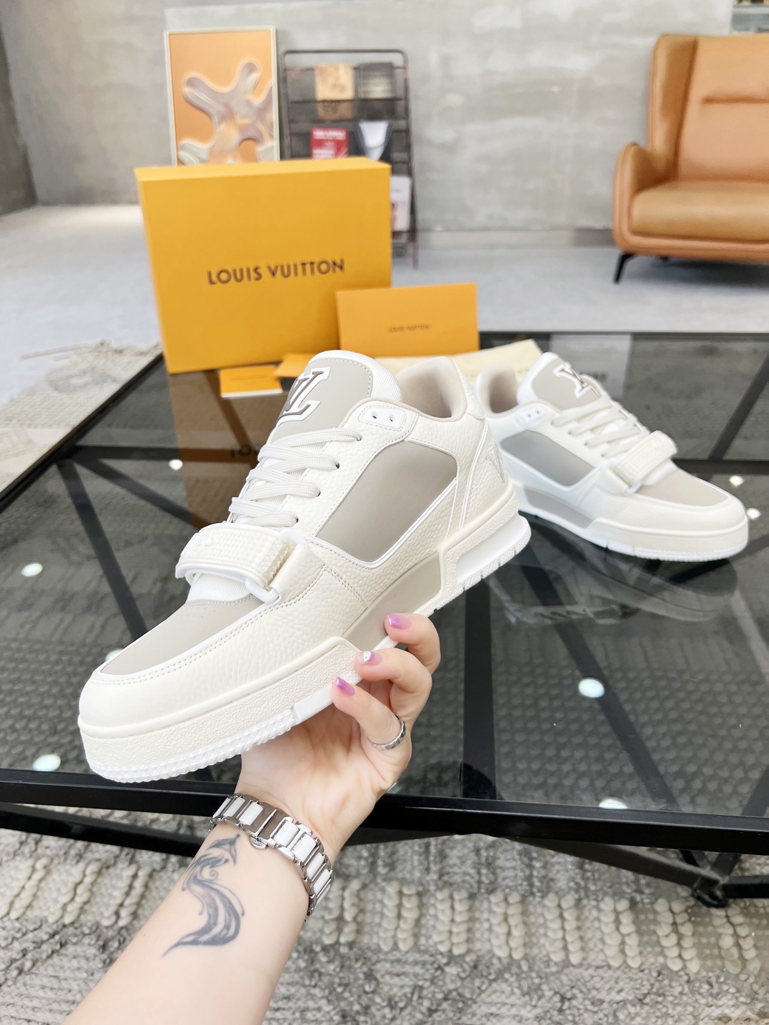 Men L*ouis V*uitton Top Sneaker L*V Shoes